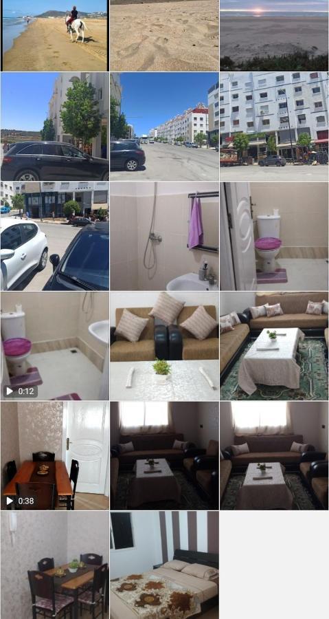 Bel Appartement A 5Min De La Plage Tanger Kültér fotó